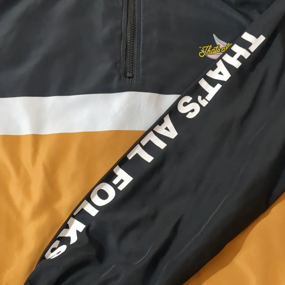 Looney tunes windbreaker size Large Juniors - Picture 5 of 9